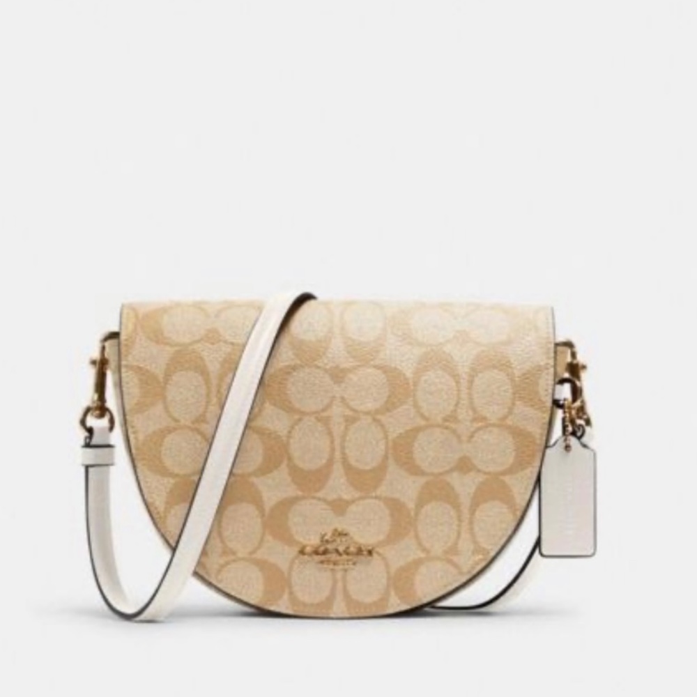Coach Ellen Crossbody In Signature Canvas - Picture 4 of 7